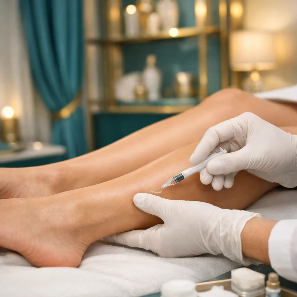 تزریق فیلر ساق پا در محیط حرفهای و لوکس Tehran VIP Clinic